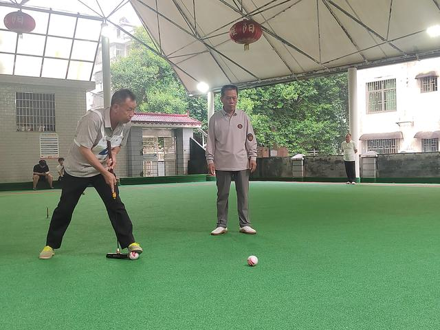 挥杆逐球庆七一 银发聚力颂党恩 ——桂阳县庆“七一”门球赛火热开赛