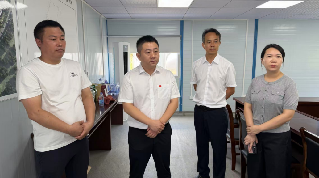 贺雄调研省市重点、“三类”项目建设工作