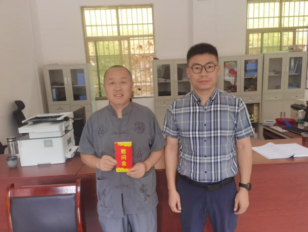 桂阳县开展八一建军节走访慰问活动