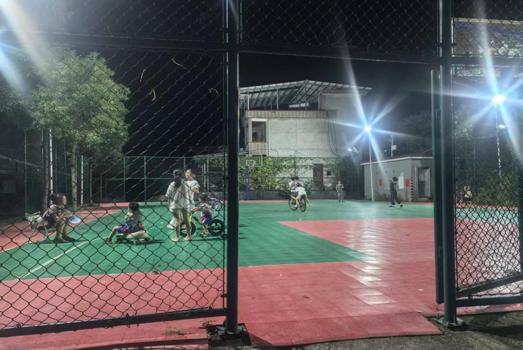茶园村篮球场提质改造丰富群众生活  ——塘市镇“小而美”民生实事项目建设系列报道之七