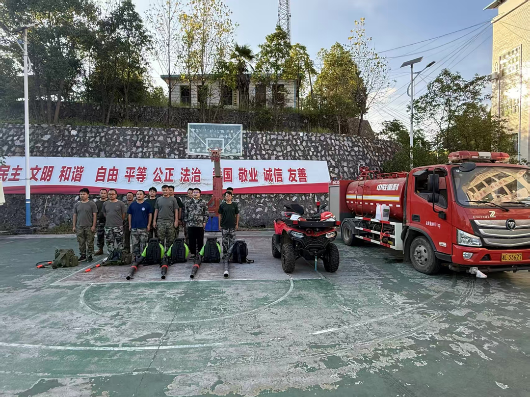实战演练强本领，秸秆禁烧守平安