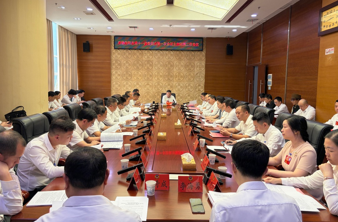 聚焦两会｜政协桂阳县第十一届委员会第一次会议召开主席团第二次会议