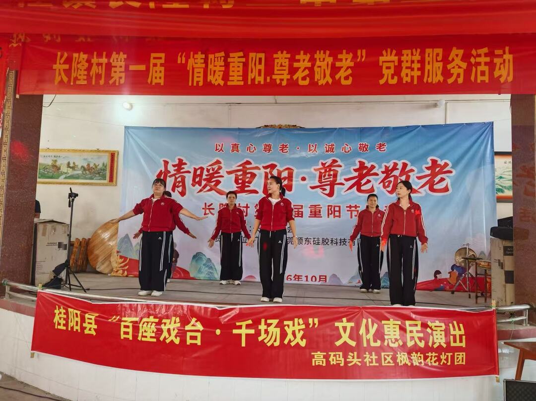 情暖重阳敬桑榆，党群聚力焕新颜  —舂陵江镇举办重阳节系列活动