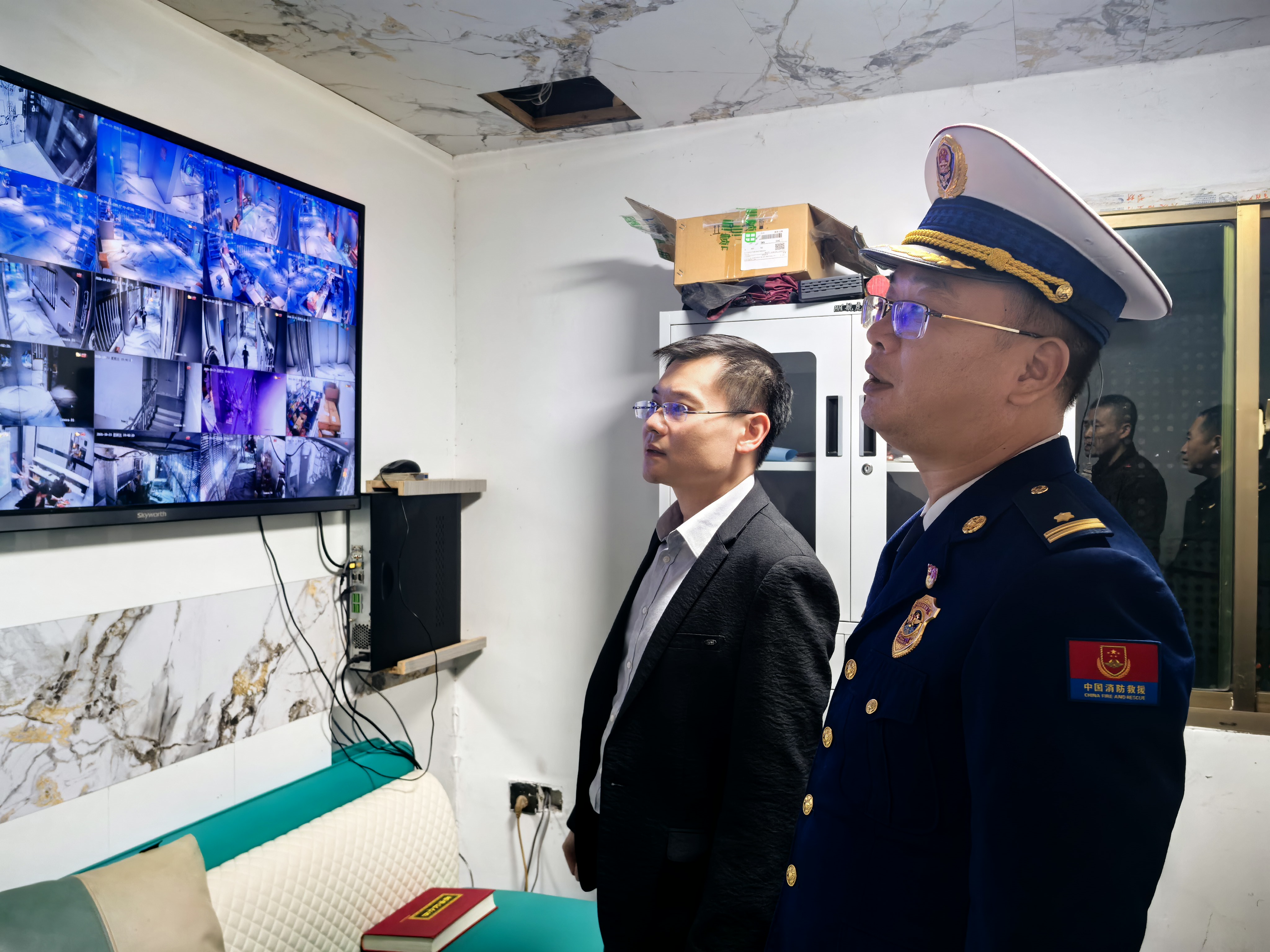 我县多部门联合开展安全生产夜查行动